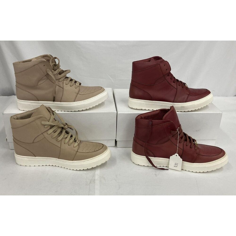 Lot of 2 Men's Foundation Footwear PRO High Top Sneakers Size 9